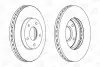 Фото NISSAN Диск тормозной передний.Almera,Primera,X-Trail CHAMPION (562441CH) изображение 2