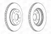 Фото Тормозной диск передний SUZUKI SX4, VITARA/ FIAT SEDICI CHAMPION (562534CH) изображение 2