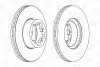 Диск гальмівний (передній) Ford Transit 2.2-2.4/3.2TDCI/2.3 16V 06-14 (280x28) (вентильований) CHAMPION (562541CH) зображення 2