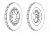 Фото Диск гальмівний (передній) Renault Scenic IV 1.2 TCe/1.6 dCi 16- (320х28) CHAMPION (562596CH) зображення 2