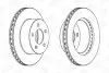 Фото JEEP Диск тормозной передний Cherokee,Grand Cherokee,Wrangler 84-07 CHAMPION (562802CH) изображение 2