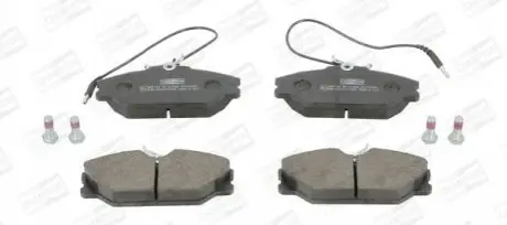 Фото Колодки гальмівні (передні) Renault Laguna I 93-01/Megane I 96-03/Safrane 92-00 (з датчиком) CHAMPION (571476CH) зображення 1
