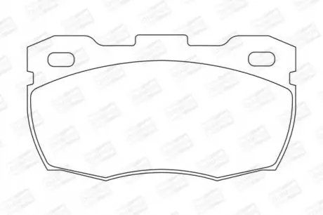 Фото 1 — Тормозные колодки передние Land Rover Defender CHAMPION (571827CH) Фото Тормозные колодки передние Land Rover Defender CHAMPION (571827CH) изображение 1