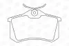Фото Колодки гальмівні (задні) Citroen Berlingo/Peugeot Partner 1.6/2.0HDI 02-/VW Caddy 03- (з болтами) CHAMPION (571906CH) зображення 1