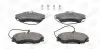 Фото Колодки гальмівні (передні) Citroen Berlingo 96-11/Xsara/Peugeot 306 93-05/Partner 96-15 (+датчики) CHAMPION (571919CH) зображення 1