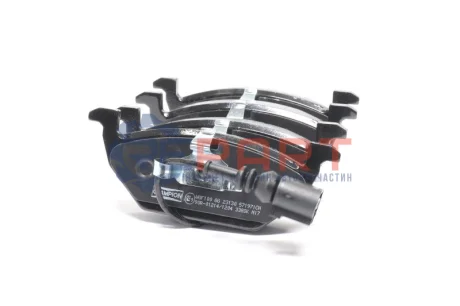 Колодки гальмівні (передні) Audi A3/Skoda Fabia/Octavia 96-13/VW Caddy 04-15/Golf 97- (+датчик) CHAMPION 571971CH
