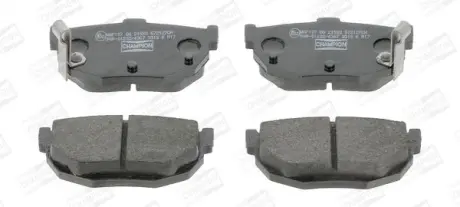 Колодки гальмівні (задні) Hyundai Elantra/Kia Cerato 00- (85.6x46.3) CHAMPION 572127CH Купить в Украине