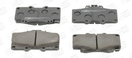 Колодки гальмівні (передні) Toyota Land Cruiser 90 96-02/VW Taro 2.4D 89-97 CHAMPION 572140CH Купити в Україні