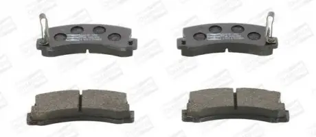 Фото TOYOTA гальмівні колодки задн.Camry,Avensis,Carina II,E,Corolla,Lexus ES,RX CHAMPION (572188CH) зображення 1