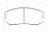 Комплект гальмівних колодок (передніх) Daihatsu Terios/Mitsubishi Colt/Lancer 1.3-1.6/1.8-2.0D 89 CHAMPION (572375CH) зображення 1