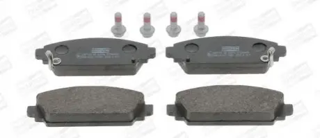 Фото HONDA Гальмівні колодки передн.Accord 1.6 98-,Civic 1.7CTDi/2.0 01- CHAMPION (572464CH) зображення 1