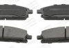 Тормозные колодки передние Nissan Elgrand, Pathfinder, X-Trail / Infiniti Q45, QX4 CHAMPION 572466CH (фото 1)