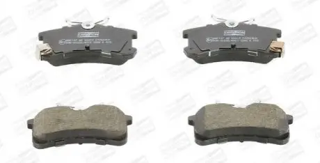 Колодки гальмівні (задні) Toyota Avensis/Corolla 97-03 CHAMPION 572520CH Купити в Україні