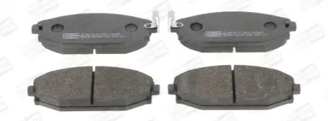 Колодки тормозные (передні) Hyundai Galloper I/Sonata IV 91-03 (Mando) CHAMPION 572534CH Купить в Украине