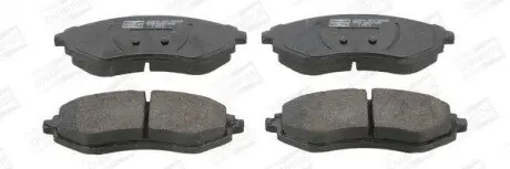 Колодки гальмівні (передні) Chevrolet Aveo/Daewoo Kalos 1.2-1.6 02 CHAMPION 572539CH