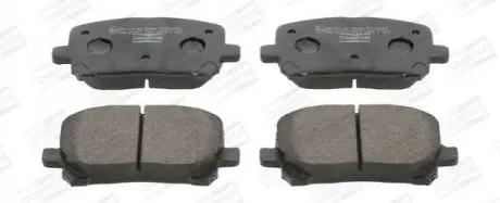 Колодки гальмівні (передні) Toyota Avensis/Corolla 01-10 (Akebono) CHAMPION 572546CH Купити в Україні