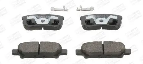 Колодки гальмівні (задні) Mitsubishi Outlander/Lancer 1.3-2.4 01- (Akebono) CHAMPION 572547CH