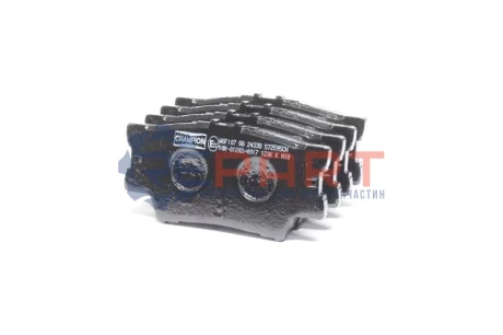 Фото Колодки гальмівні (задні) Toyota Camry/Rav4 IV 05-/Avalon 12-18/Lexus ES 06-18 CHAMPION (572595CH) зображення 1