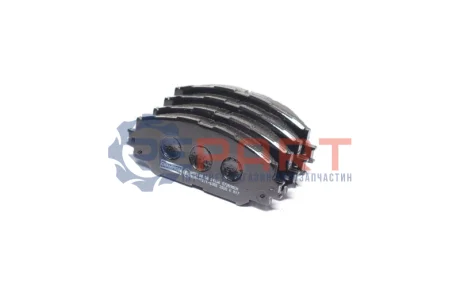 Колодки гальмівні (передні) Toyota Corolla 01-18/Auris 07-12/Rav4 III 05-/Yaris/Prius+ 12 CHAMPION 572598CH Купити в Україні