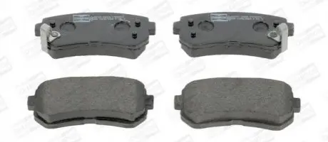 Комплект гальмівних колодок (задніх) Hyundai Accent/I20/I30/Ix35/Sonata/Kia Ceed/Rio/Sportage 1.2-3.3 05 CHAMPION 572604CH Купити в Україні