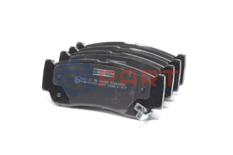 Колодки гальмівні (задні) Hyundai Santa Fe II 06-12/H-1 01-07 CHAMPION 572608CH Купити в Україні