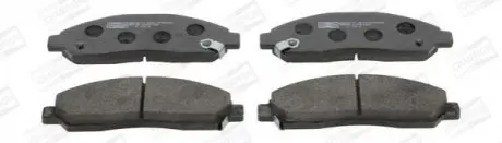 Тормозные колодки передние Isuzu D-Max I / Great Wall Hover CHAMPION 572643CH Купить в Украине