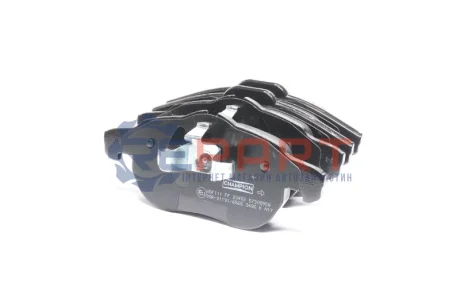 Гальмівні колодки перед. OPEL Vectra C, Astra H CHAMPION 573089CH Купити в Україні