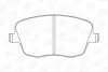 Фото Колодки гальмівні (передні) Seat Cordoba/Ibiza IV/VW Polo/Skoda Fabia 99-15/Roomster 06-15 CHAMPION (573101CH) зображення 1