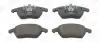 Фото Колодки гальмівні (передні) Citroen C4 04-11/Peugeot 207/308 07-14/208 12-/307 03-09/3008 09-16 CHAMPION (573134CH) зображення 1