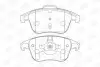 Колодки гальмівні (передні) Citroen C4 09-/C4 Grand Picasso 06-13/Peugeot 3008 11-16/5008 09-17 CHAMPION (573193CH) зображення 1