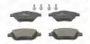 Фото Колодки гальмівні (передні) Citroen С3/DS3 09-/C4 Cactus/Peugeot 2008 13 CHAMPION (573264CH) зображення 2