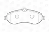 Колодки тормозные (передні) Fiat Scudo/Citroen Jumper/Peugeot Expert 1.6/2.0HDi 07- (с датчиком) CHAMPION (573280CH) зображення 1
