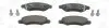 Фото Колодки гальмівні (передні) Subaru Justy 03-/Opel Agila 00-07 CHAMPION (573378CH) зображення 2