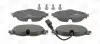 Тормозные колодки передние Audi A3, Q2, Q3 / VW Golf VII, Caddy, Passat / Seat Leon / Skoda Octavia CHAMPION (573390CH) изображение 2