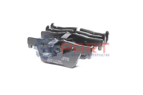 Колодки гальмівні (задні) BMW 3 (F30/F31/F34)/4 (F36) 11- (Teves) B47/B48//N13/N20/N47 CHAMPION 573401CH Купити в Україні