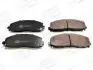 Тормозные колодки передние Jeep Wrangler IV / Fiat Fremont / Dodge Jorney CHAMPION (573411CH) изображение 1