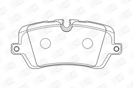 Колодки гальмівні (задні) Land Rover Range Rover 12-/Defender 19-/Discovery V 16 CHAMPION 573439CH Купити в Україні