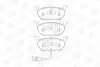Фото Колодки гальмівні (передні) Audi A3/Seat Leon/Skoda Octavia IV/V/VW Golf VII 12- (+датчик) CHAMPION (573606CH) зображення 1