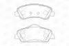 Фото Колодки гальмівні (передні) Citroen C4/Peugeot 308 II 12 CHAMPION (573630CH) зображення 1