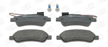 Колодки гальмівні (задні) Citroen Jumper/Fiat Ducato/Peugeot Boxer 06- (+датчики) CHAMPION 573632CH Купить в Украине