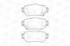 Тормозные колодки задние Renault Kadjar, Koleos II / Nissan Leaf, Qashqai II, X-Trail III CHAMPION (573658CH) изображение 1