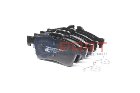 Фото Колодки гальмівні (задні) Ford Connect 02- CHAMPION (573732CH) зображення 1