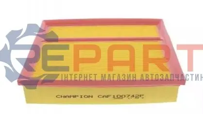 Фото 1 — Фільтр повітряний MB C-class (W202)/M-class (W163) 93- CHAMPION (CAF100742P) Фото Фільтр повітряний MB C-class (W202)/M-class (W163) 93- CHAMPION (CAF100742P) зображення 1