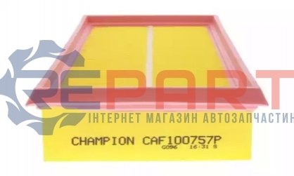 Фильтр воздушный, 1.9D 97- CHAMPION CAF100757P