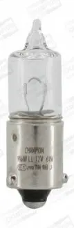 Фото H6W Long lifetime 12V6W автолампа (збільш. ресурс) CHAMPION (CBM41L) зображення 1