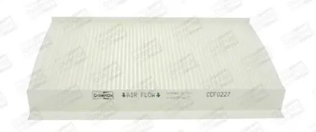 Фільтр салону Citroen C2/C3/C4/Peugeot 307/308 00 CHAMPION CCF0227 Купити в Україні