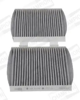 Фільтр салону BMW X3 (F25)/X4 (F26) 2.0/3.0D 10-18 (вугільний) (к-кт 2 шт.) CHAMPION CCF0494C Купити в Україні