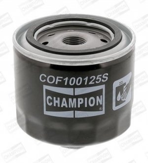 Фільтр масла CHAMPION COF100125S (фото 1)
