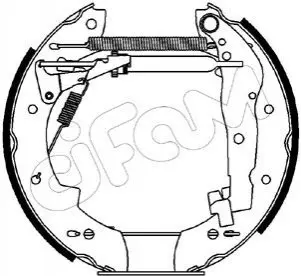 Фото PEUGEOT Комплект гальмівних колодок (барабанні) + 2 гальмівні циліндри 405, 305 CIFAM (151-087) зображення 1