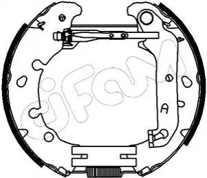 FORD Гальмівні колодки (барабан) Kit premounted, Fusion, Fiesta 95 CIFAM 151-228 Купити в Україні